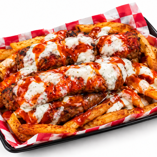 KOFTA KAB OVER FRIES