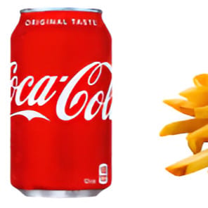 Add Fries/soda Can.