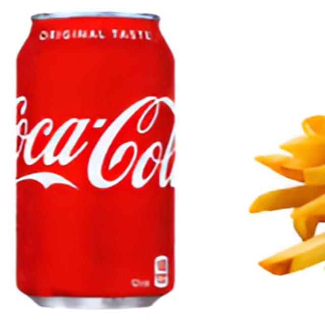 Add Fries/soda Can.