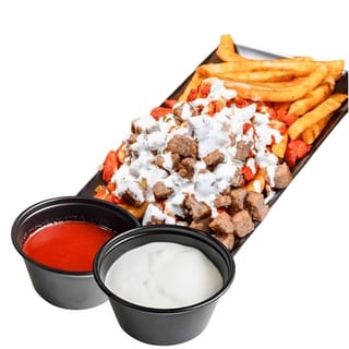 LAMB OVER FRIES